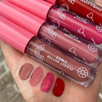 Batom Líquido Matte Melu Ruby Rose - Mate / Blush
