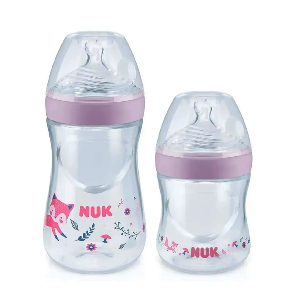 Kit 2 Mamadeiras Smart Flow 150/270ml Lilás Essence NUK