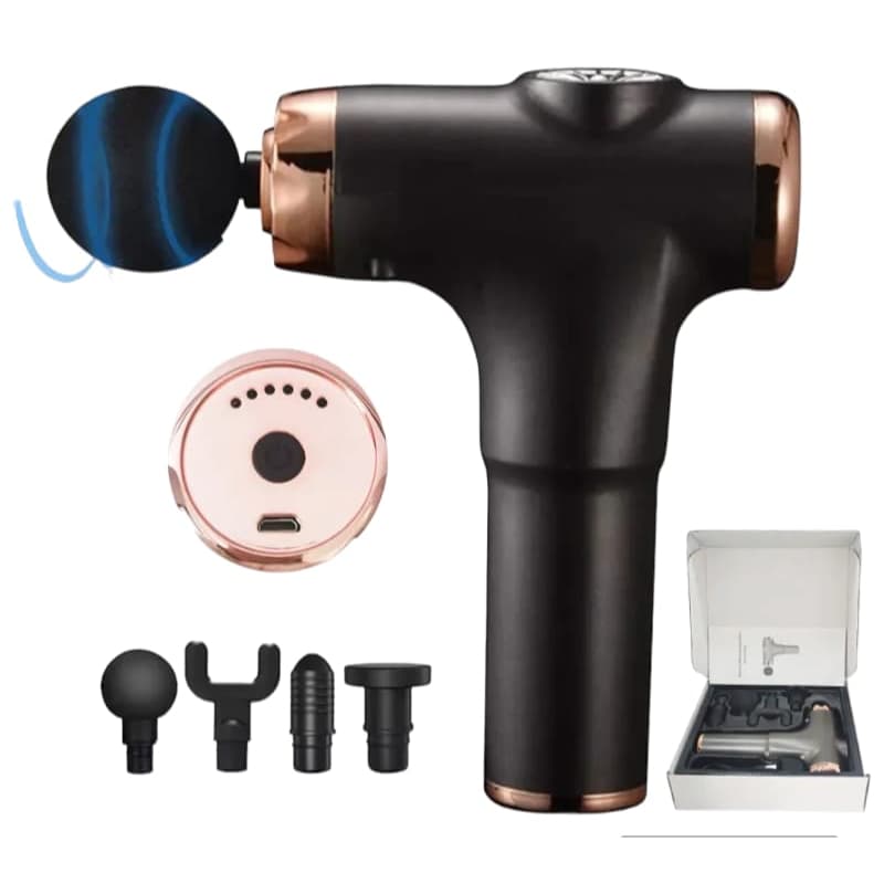 massageador muscular elétrico 6 potências, para dores e encomodos