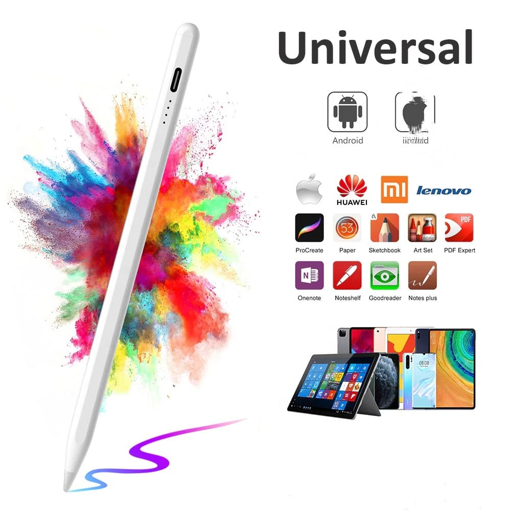 Caneta Touch Stylus 1.0MM Android IOS Windows Tablet Ipad