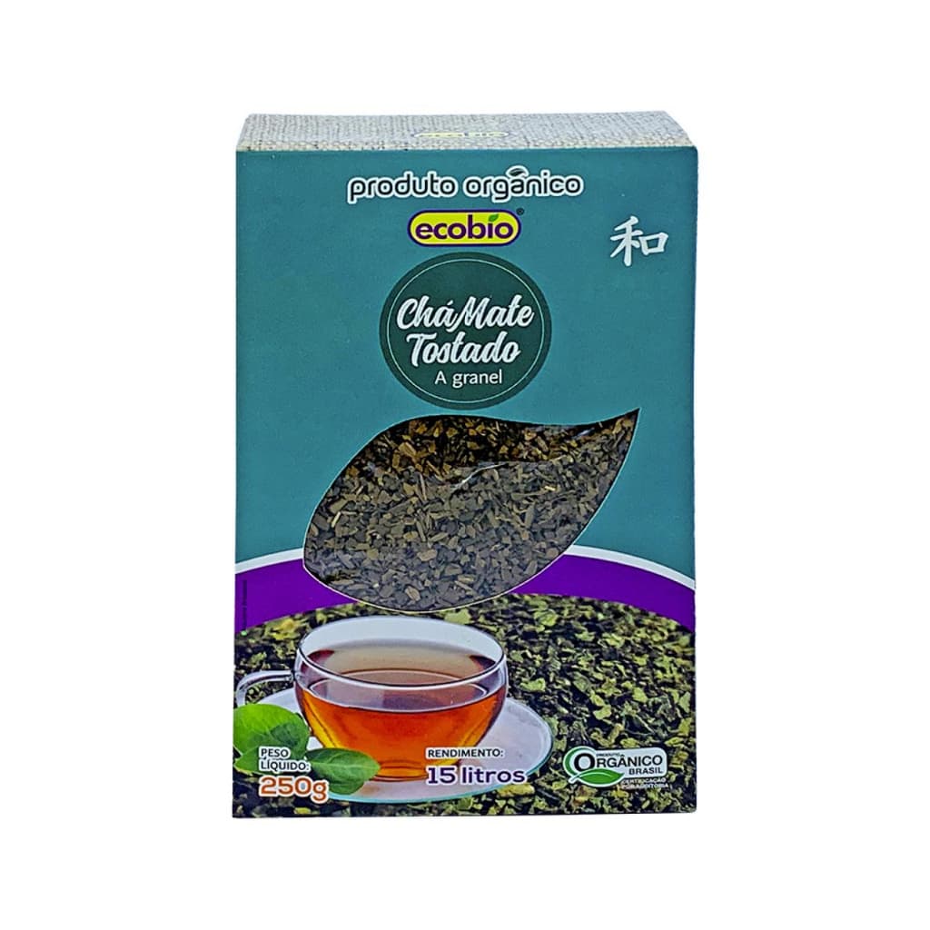 Chá Mate Tostado Orgânico Ecobio 250g