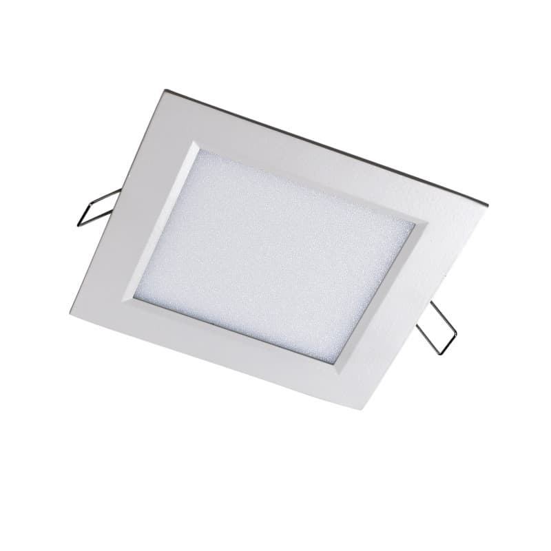 KIT 5 PAINEL LED EMBUTIR QUADRADO 18W 6K 22X22 CM | PLAFON LED EMBUTIR QUADRADO 18W 6K 22X22 CM | LUMINARIA LED EMBUTIR QUADRADO 18W 6K 22X22