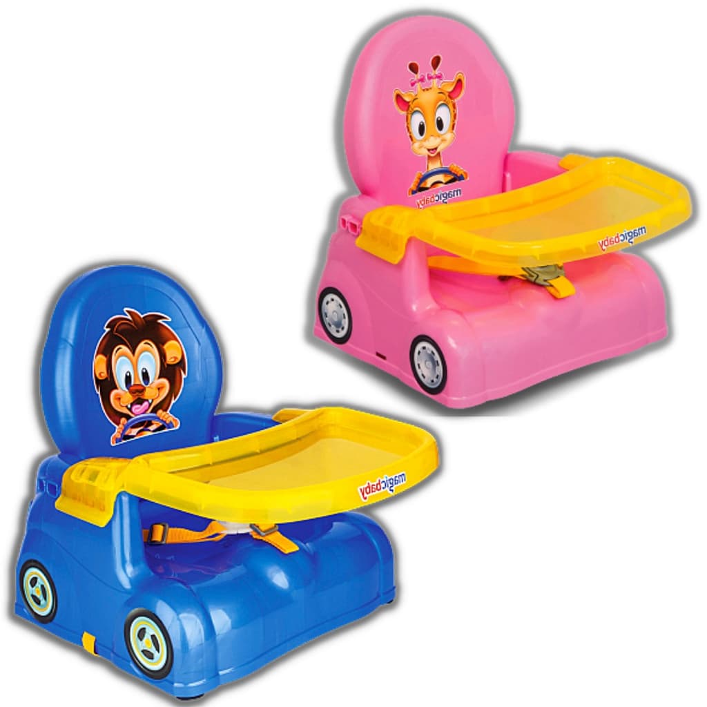 MEP Cadeirinha Cadeira Papinha Para Bebê De Alimentação Portátil Cadeira Papinha Crianças Infantil Com Bandeja Removível Menina Menino Cinto De Segurança Brinquedo Magic Toys