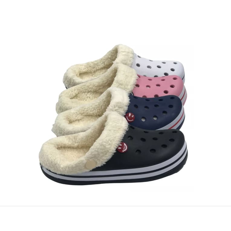 Babuche Original de Pelo Patufa Antiderrapante Croc Eva Sapato Epi Ortopedico Pantufa Inverno Verão Feminino Masculino Infantil Br Sandalia Feminina Chinelo Pantufa Menino Menina Confortável Leve Macio Pelinho  Sapato ipi com Confortavel Yvate Esporão Top