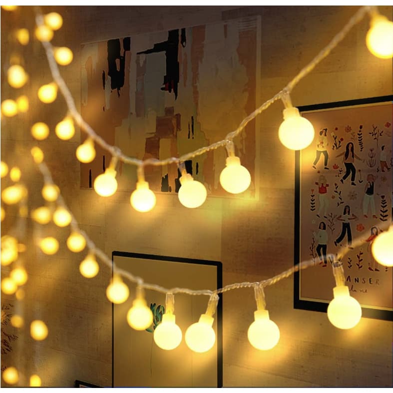 Cordão Luminária Fio C/ 20 LEDS 3 Metros Para Decoração