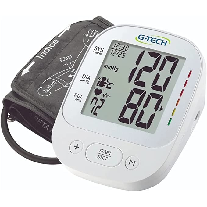 Aparelho medidor de pressão arterial digital de braço Orginal + Pilhas G-tech La800