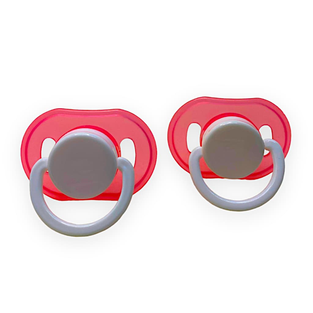 Chupeta Sem Bico Star - Linha Bebê Reborn PAC C/100 Chupeta Para Bebê Reborn - Pacote com 100 Unidades