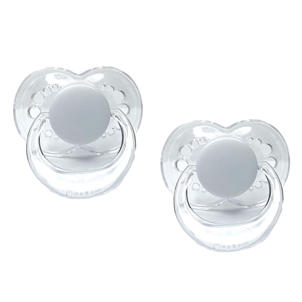 Chupeta Sem Bico Cristal Transparente Bebê Reborn Pacote 50 Unidades Acessório Boneca Atacado