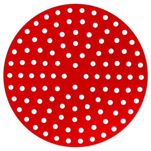 Tapete Fryer Anti Aderente De Silicone Redondo Para Air Fryers/Tapete Almofada De Silicone Para Forrar Airfryer Fritadeira Elétrica Sem Óleo