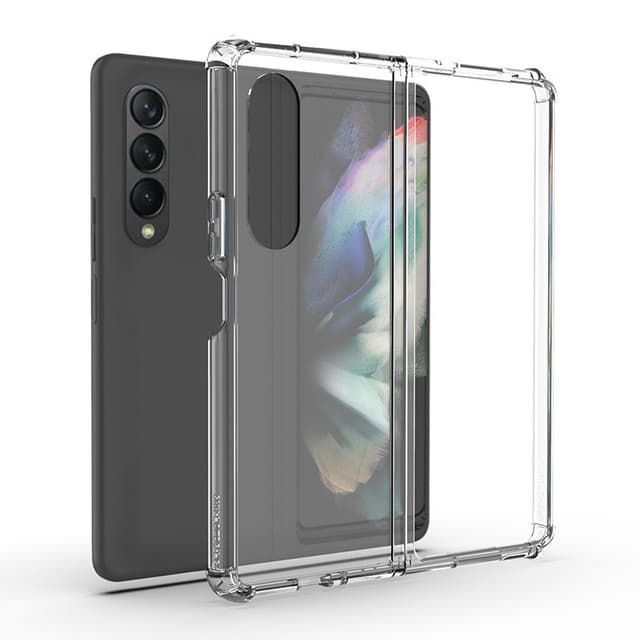 Capa capinha transparente rígida para Celular Samsung Galaxy Z Fold 3/4/5/6/7/8