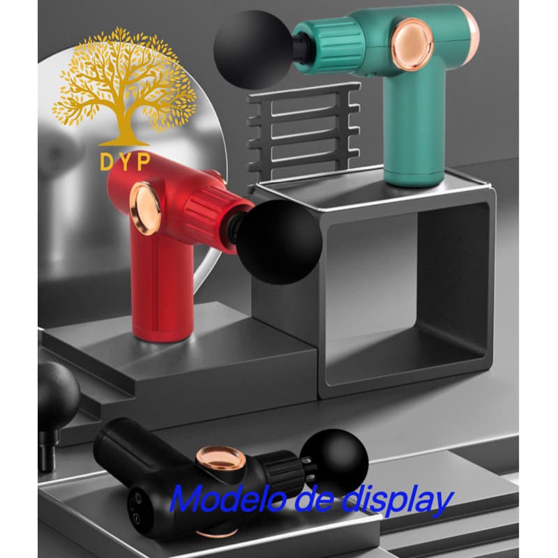 Pistola Massageadora muscular Elétrico Portátil Profissional aparelho massagem-Envio imediato