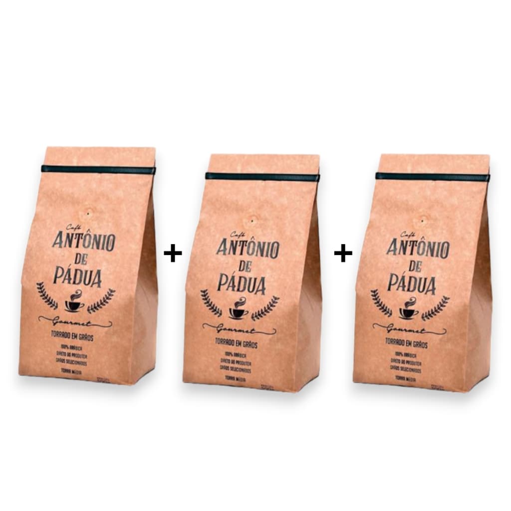 Café Torrado Em Grãos Gourmet 100% Arábica 1.5kg - Envio Imediato