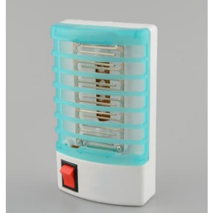 Repelente Luminária Ultrassônico Led De Mosquitos Tomada Parede Mata 110v