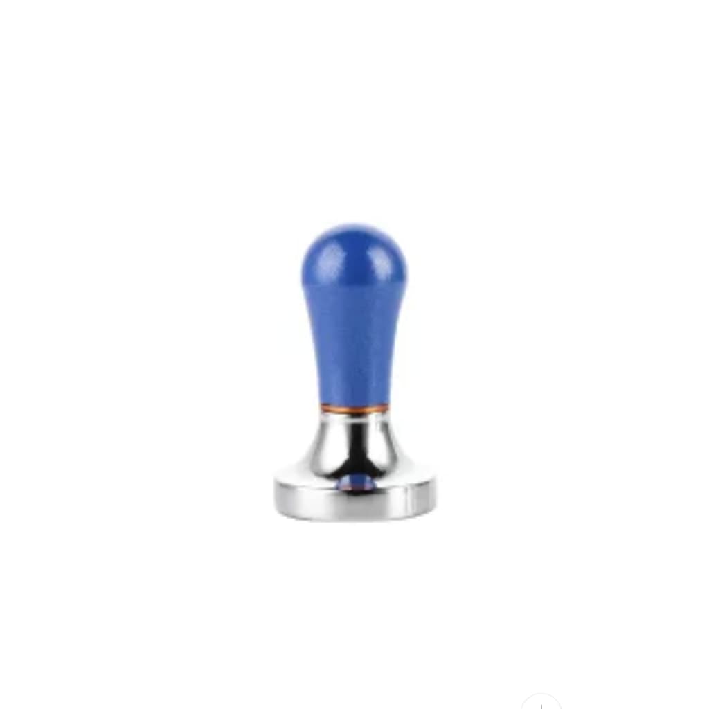Tamper Compactador De Café Expresso Alumínio 57 Mm Azul