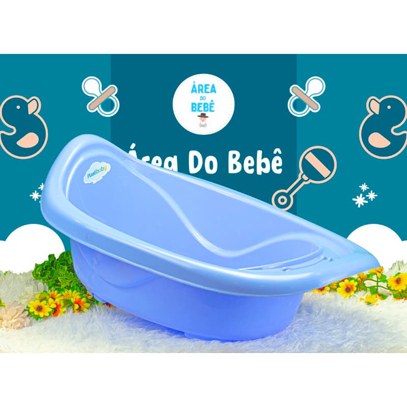 Banheira PlastiBaby Menino 22 Litros