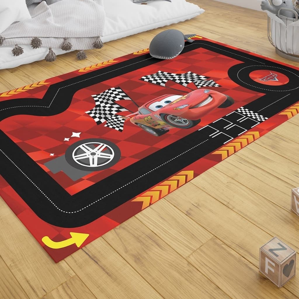 Tapete pista para brincar de carrinho Relâmpago Mcqueen 70x100cm - 100x170cm - Leia  Descrição