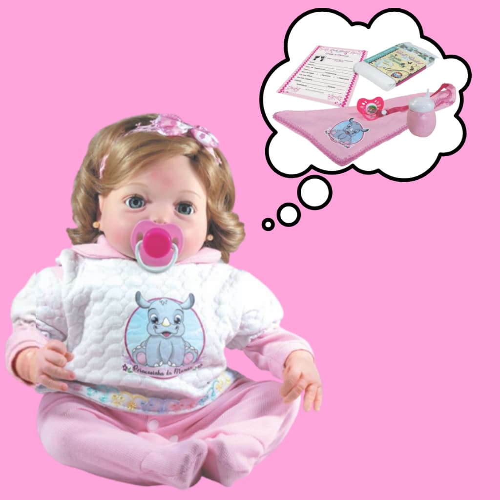 Bebê Reborn Realista Boneca Menina Articulada Vinil Acessórios Brinquedo Bonecas Yasmin Com Cabelo Loiro Chupeta Magnética Aproximadamente 45cm Doll Realist Pesadinha De Verdade Brinquedos Syd Nyl