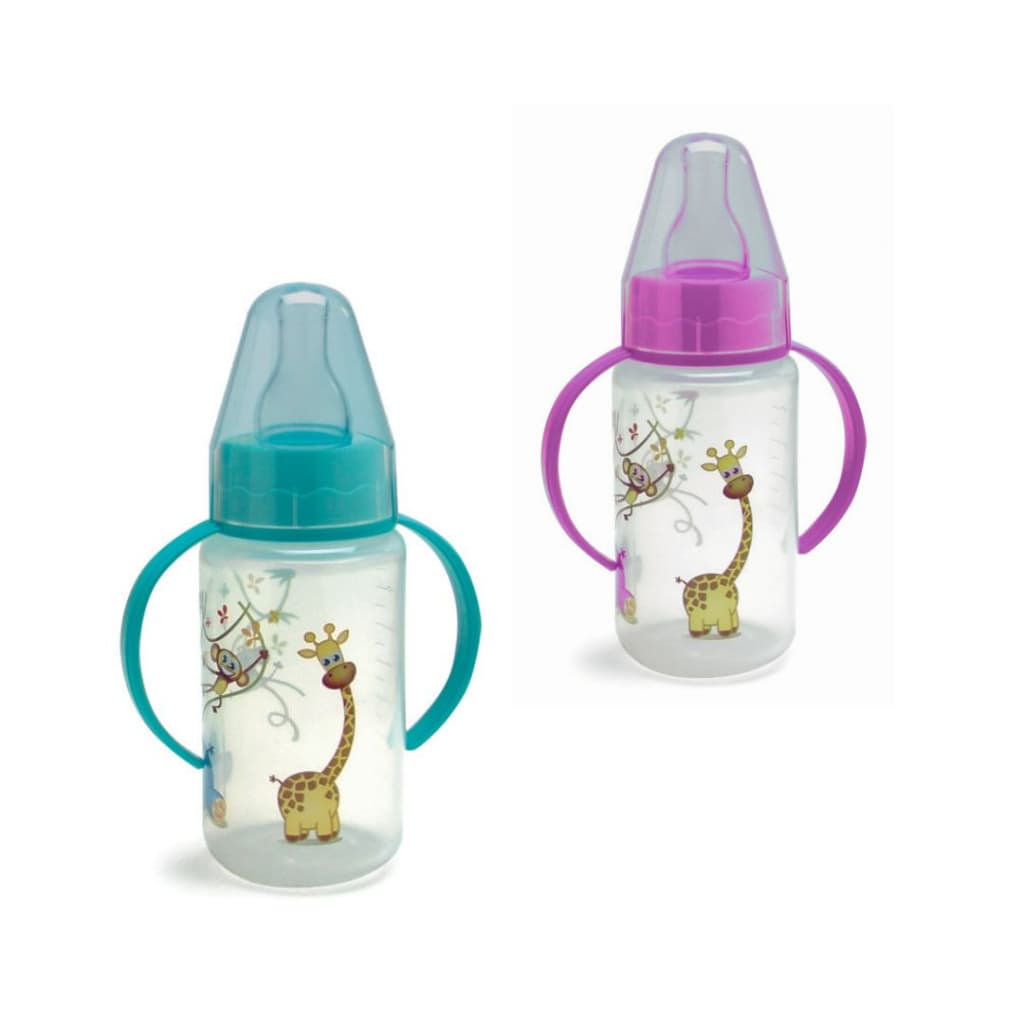 Mamadeira 150ml Plus c/ alça Bico Orto ou Redondo 4560-4547