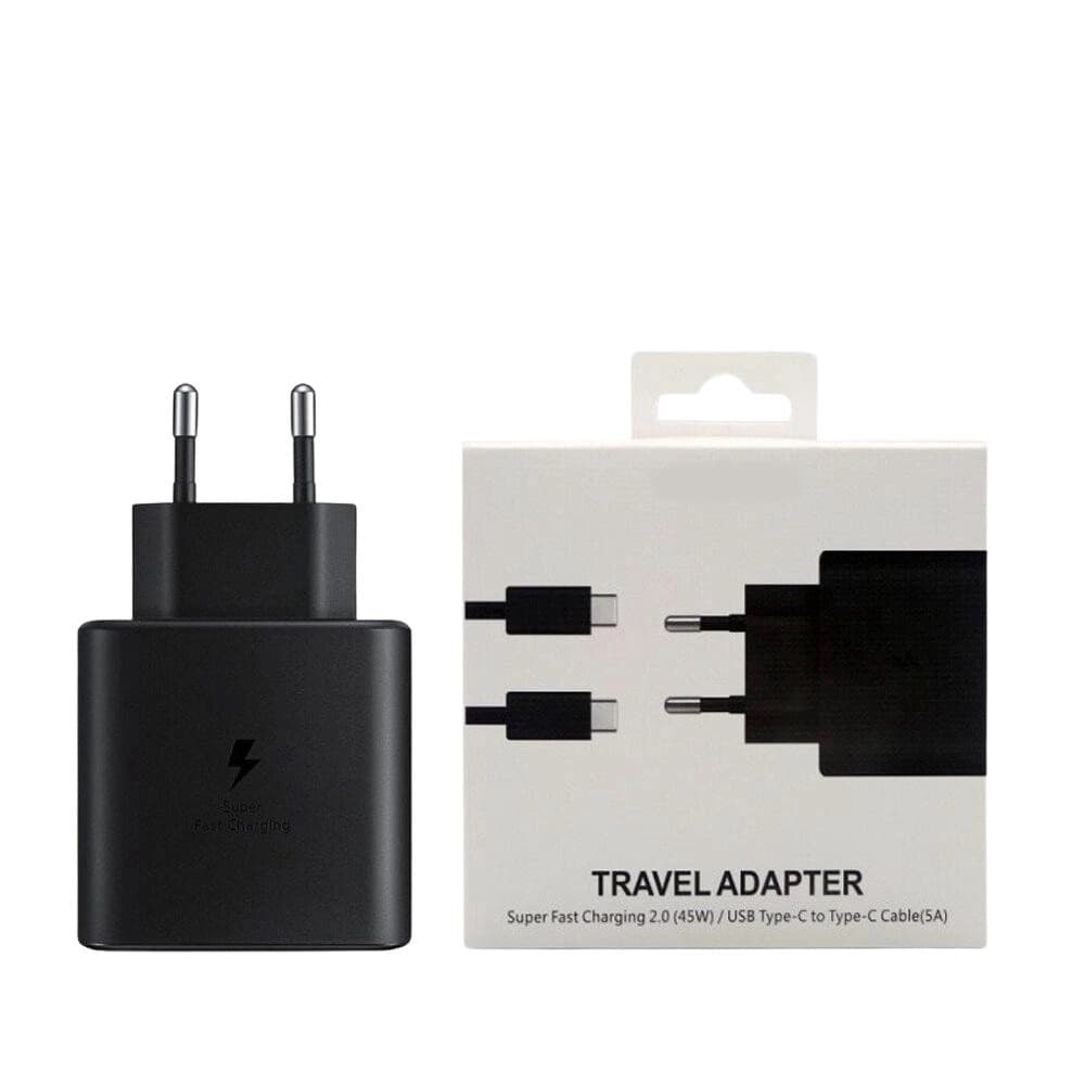 Carregador tipo C - 45W / Super Rápido / Carregador para Celular, Fones e Controle de Vídeo Game
