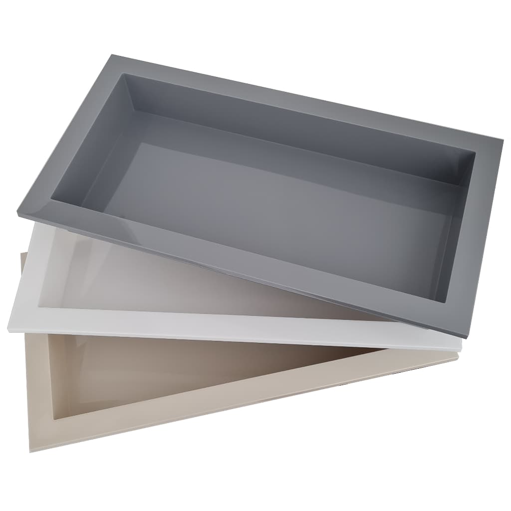 Nicho Para Banheiro E Cozinha Parede Embutir 30x60cm Cores Nicho De Banheiro Com Borda - Nicho de embutir de Qualidade