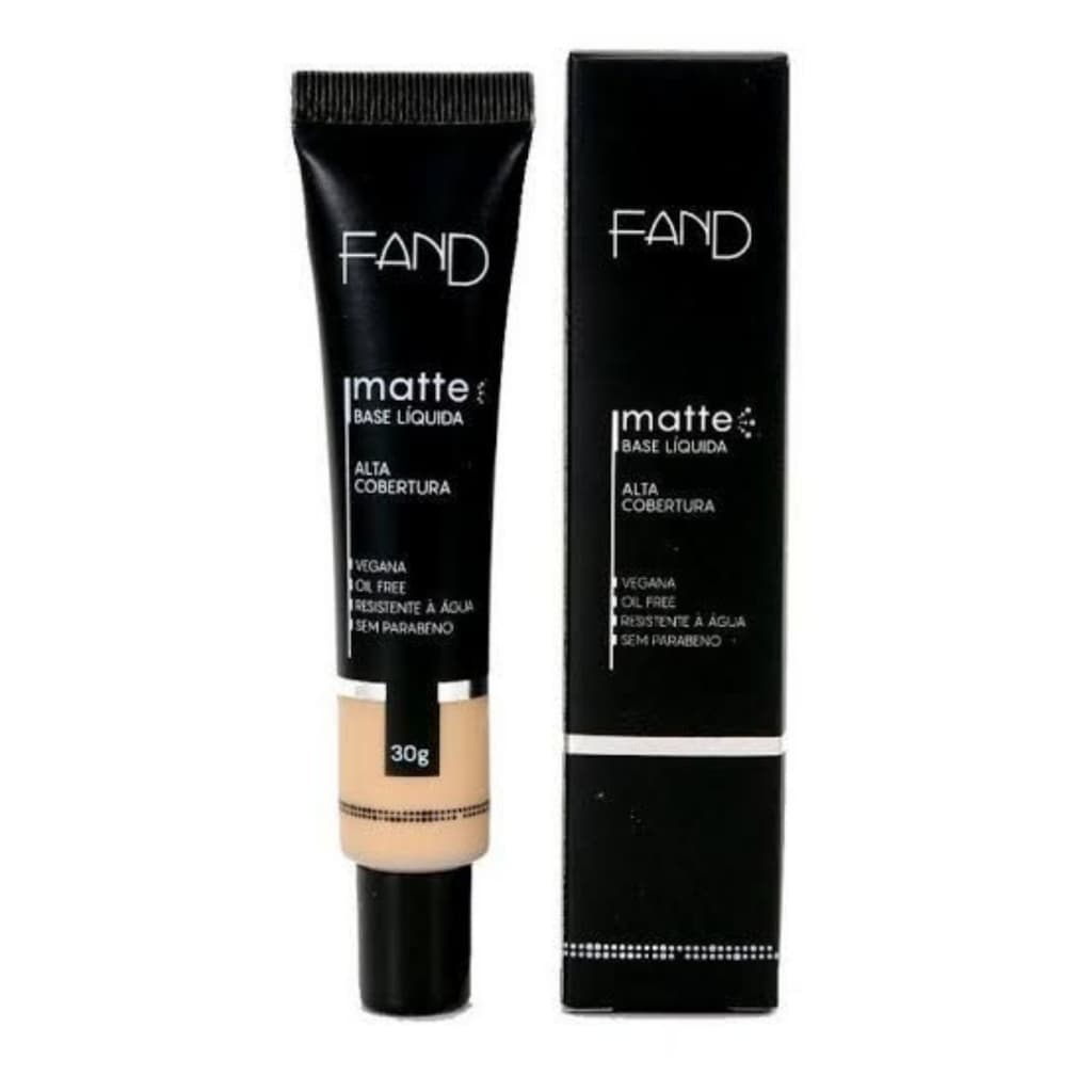 Base Matte Líquida Fand Makeup 30ml