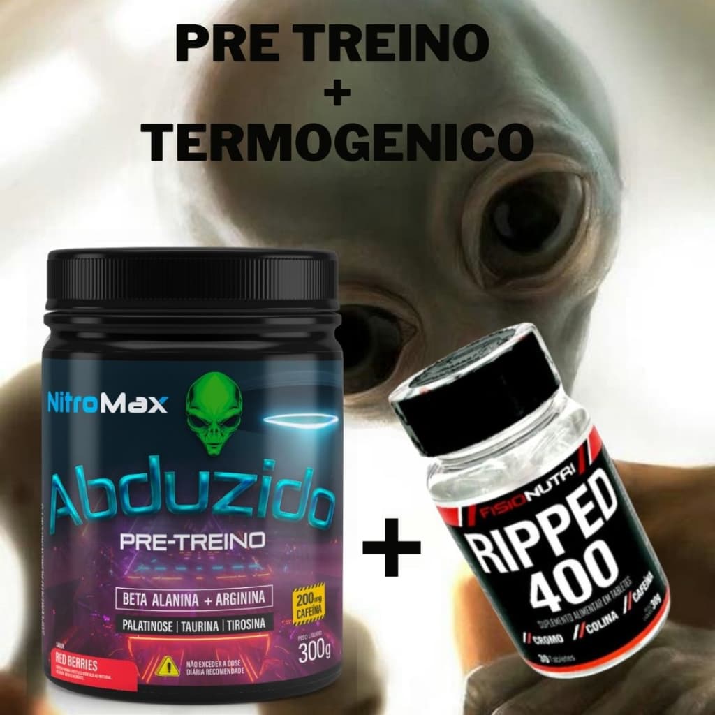 pre treino abduzido e termogenico