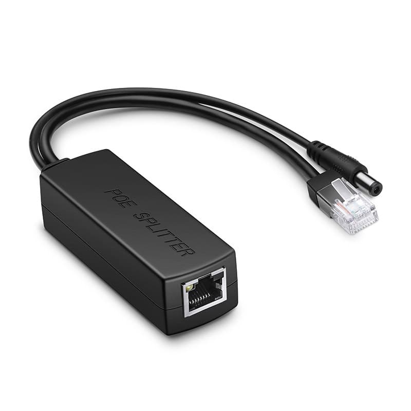 Divisor de fonte de alimentação POE Splitter 12v TX