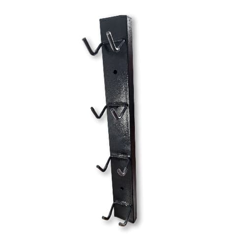 Suporte de parede para 4 halteres musculação exercícios academia fitness residencial clínica