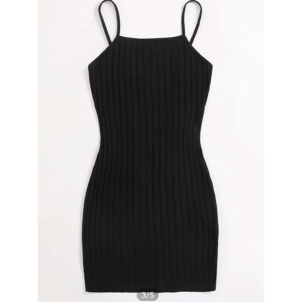 Vestido Curto Alcinha Canelado Moda Verão vestido feminino vestido Midi