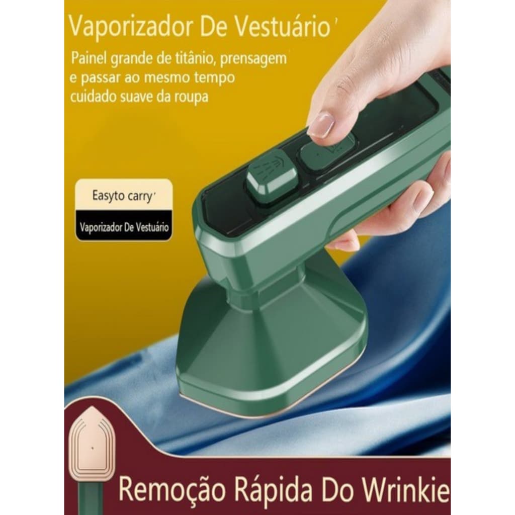 Mini Ferro De Passar Roupas A Vapor Para Viagem 110v | Elétrico Portátil Pequeno DKL