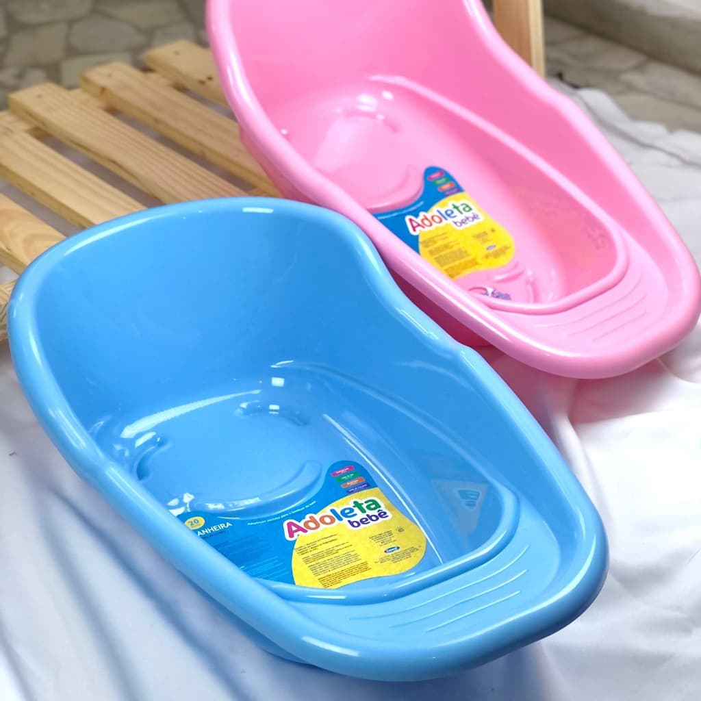 Banheira compacta aboleta Para Bebê banho bebe rescém nascido enxoval gravida gravidez