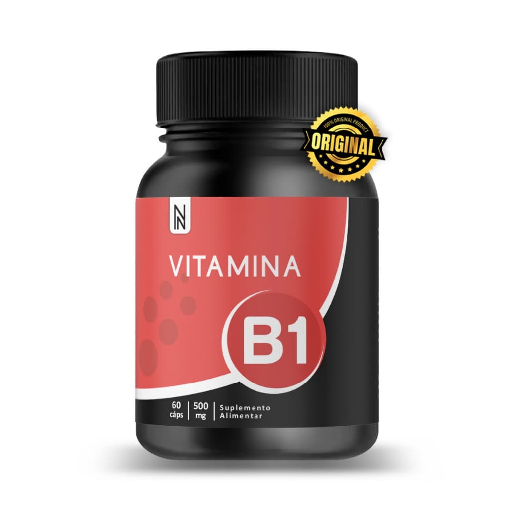 Vitamina B1 Tiamina 60 cápsulas NATURALLY