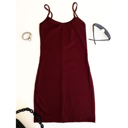 Vestido Curto Feminino alça alçinha tamanho P-M- G -GG vestido indumentaria