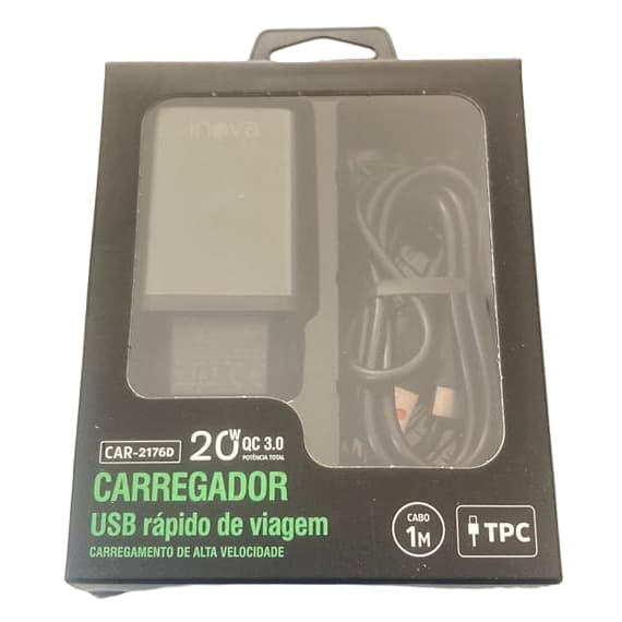 Carregador Rápido Inova Turbo ( 20w )