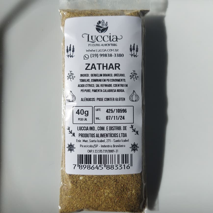 Zaatar ou Zathar (Tempero do oriente / Tempero Libanês) - KIT 120 g, KIT 160 g, 250 g, 500 g e 1 kg