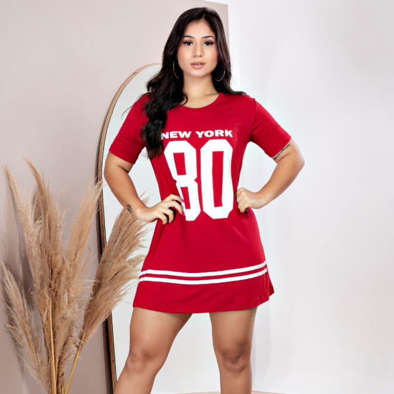 Camisão Feminino Vistido Camisetão Vestido Blusão Feminina Promoção Vestido Evangélico Vestidos