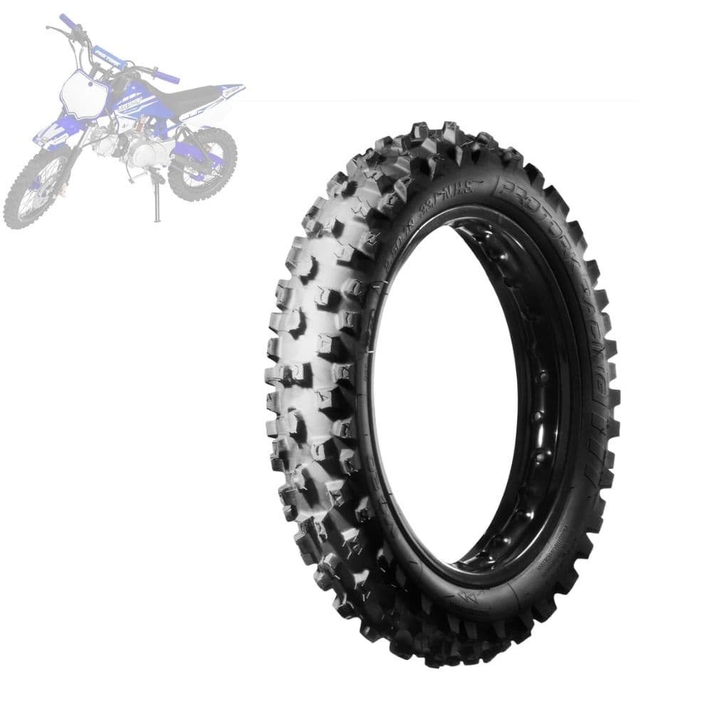 Pneu Dianteiro 2.50-10 Pro Tork Mini Moto Mc 20 Peças Acessórios De Moto Para Reposição