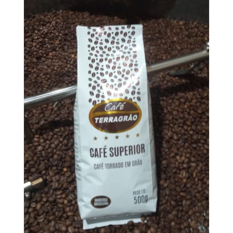 café em grão terragrão 100% arábica 500gr
