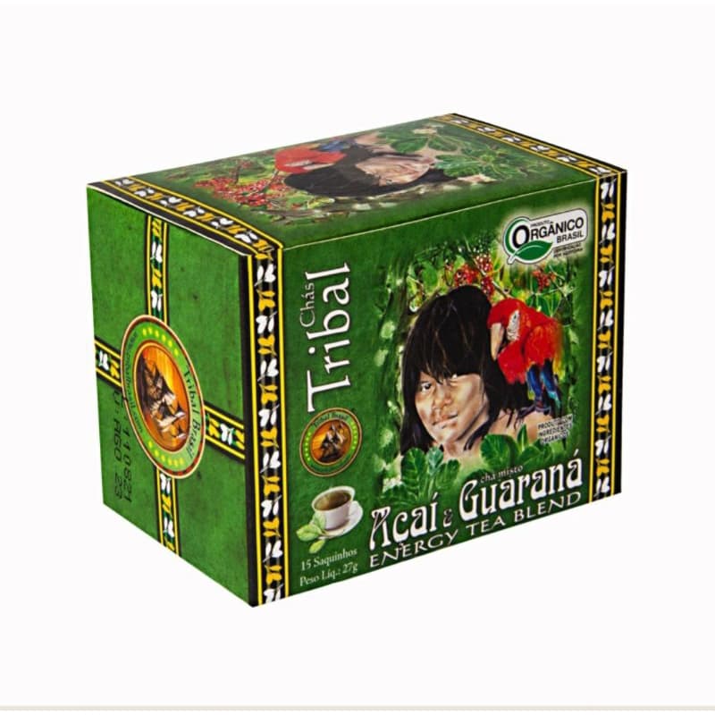Chá Orgânico Açaí e Guaraná, Energy Tea Blend Tribal Brasil