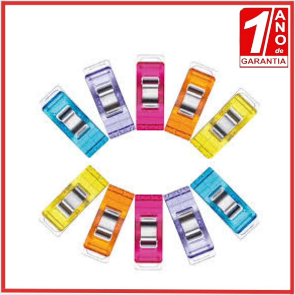Prendedores de Tecidos Wonder Clips Patchwork Scrapebook Artesanato