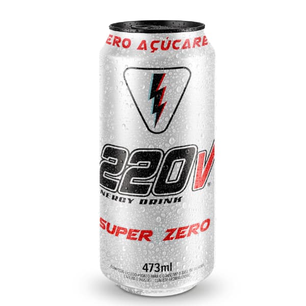 Energético 220v Super Zero 473ml