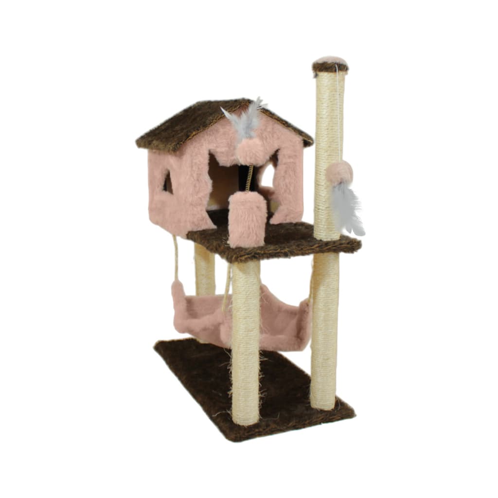 Casa para Gatos com Rede e 2 brinquedos - MIUPET