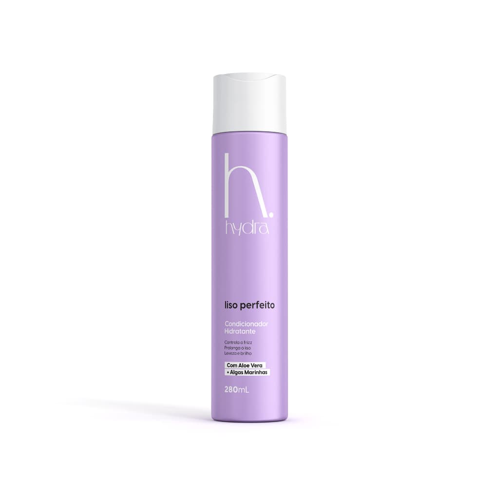 Shampoo Hidratante Liso Perfeito 280mL Hydra Cosméticos