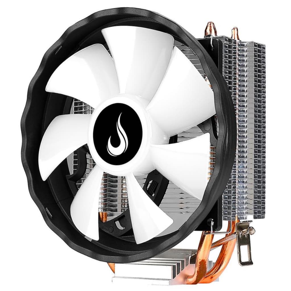 Air Cooler para Processador Intel 775 115x 1366 Amd Am4 Am3 Am2 2 Heat Pipe Tdp 100w Branco Pc Gamer