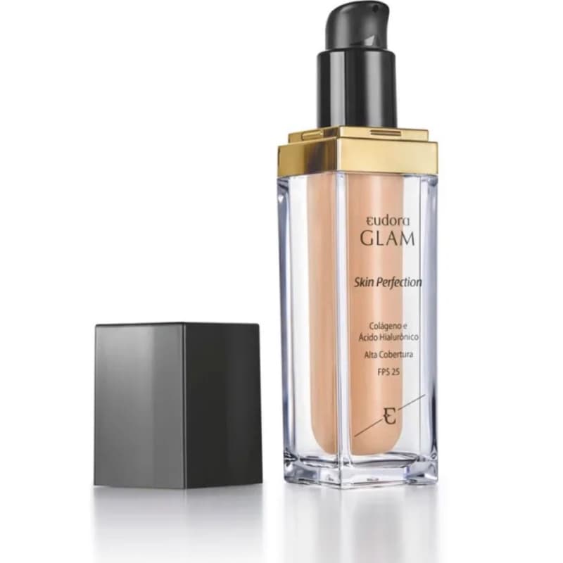 Base Líquida Glam Skin Perfection 30ml Eudora - Escolha a cor