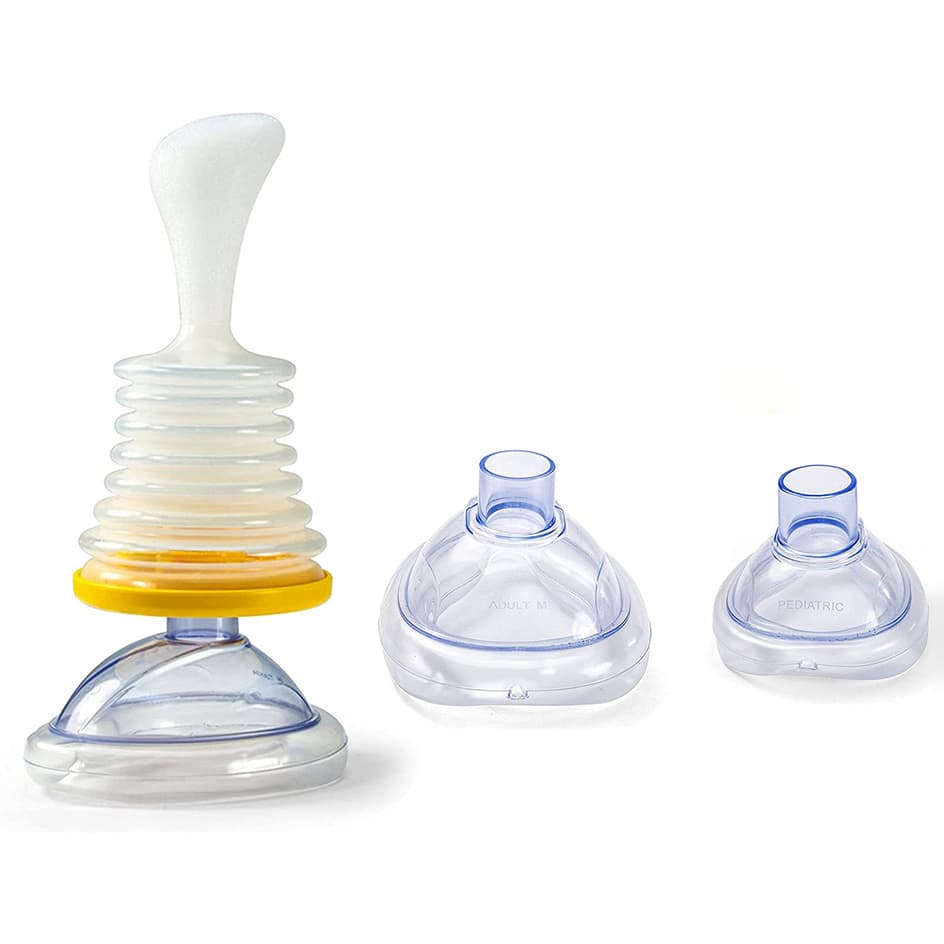 Desengasgador Manual Adulto Infantil Kit Primeiros Socorros