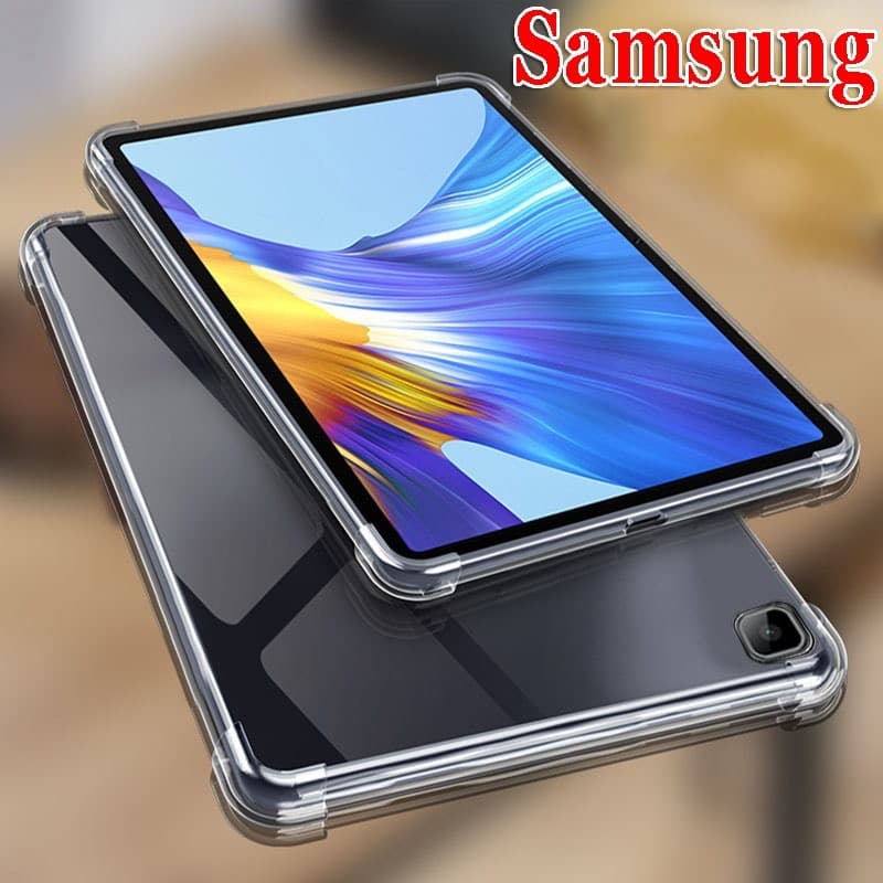 capa case samsung tablet transparente TPU paraA9 A9 PLUS A7 LITE T220 T225 T290 T295 A7 T500 T505 A8 (2021) X200 | X205