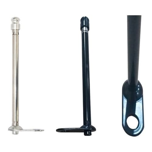 Antena Corta Pipa 7 Estágios Fixo Retrovisor Guidao Moto Bike
