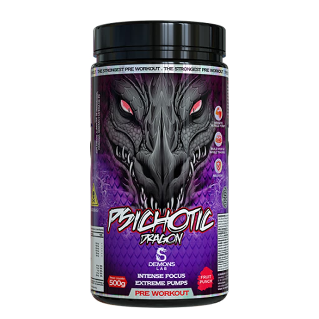 Psichotic Dragon 500g Pré treino - Demons Lab
