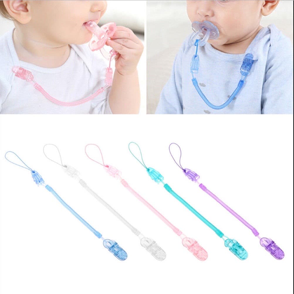 Prendedor De Chupeta Modelo Mola Bico Bebê compatível com Nuk Avent Lillo Mam Etc/rendedor de chupeta modelo mola